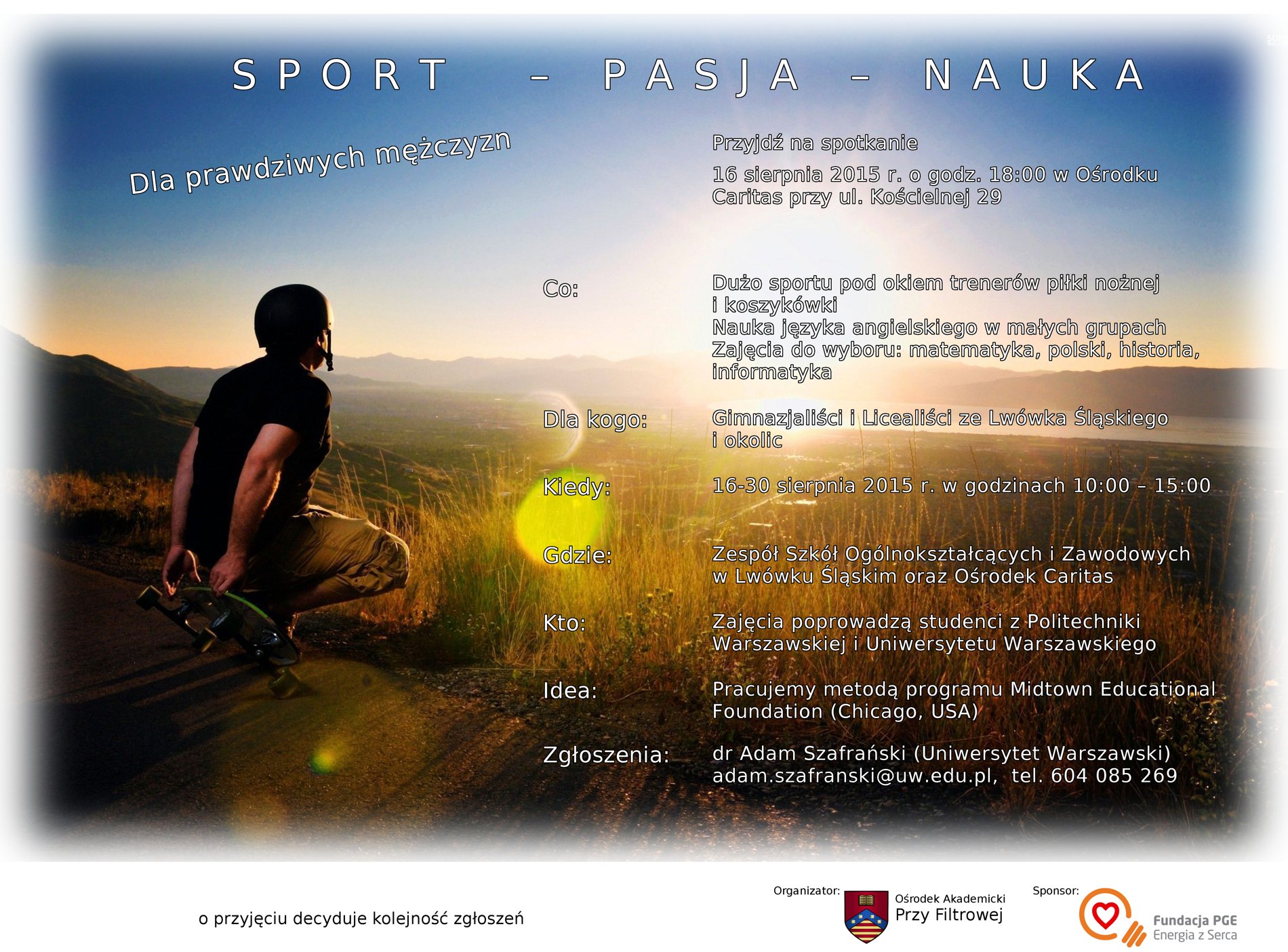SPORT – PASJA – NAUKA