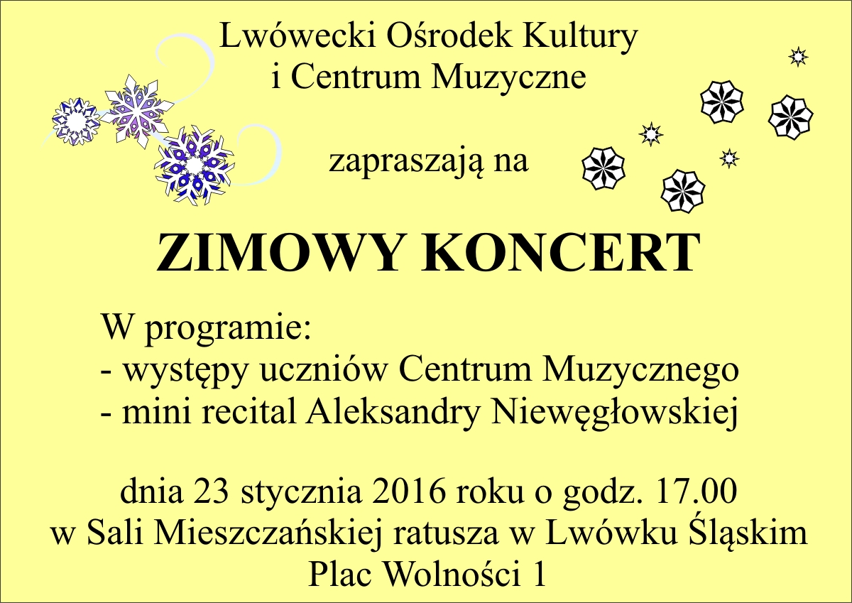 Zimowy koncert