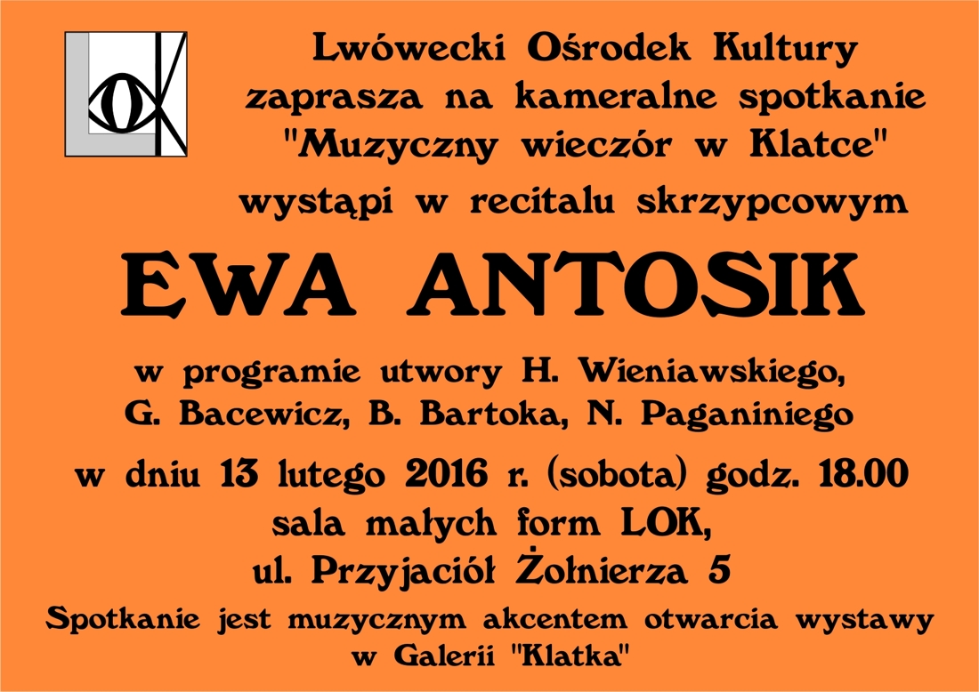 Recital skrzypcowy Ewy Antosik