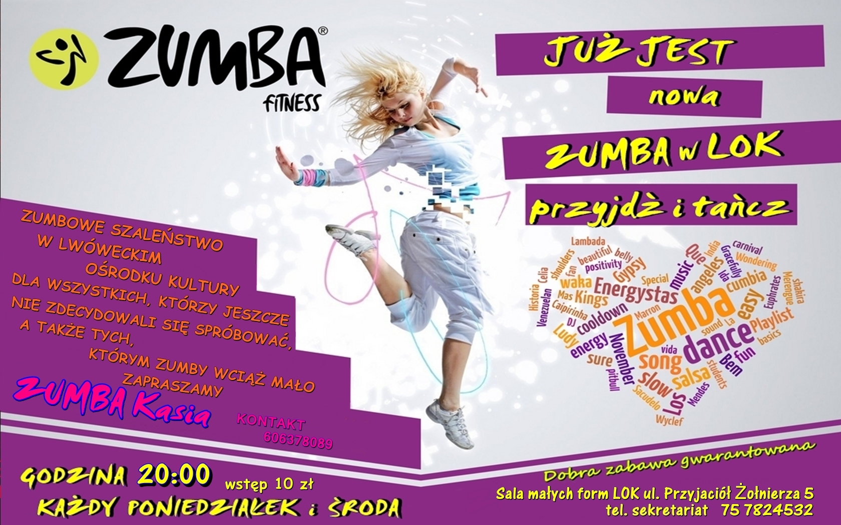 ZUMBA w Lwóweckim Ośrodku Kultury