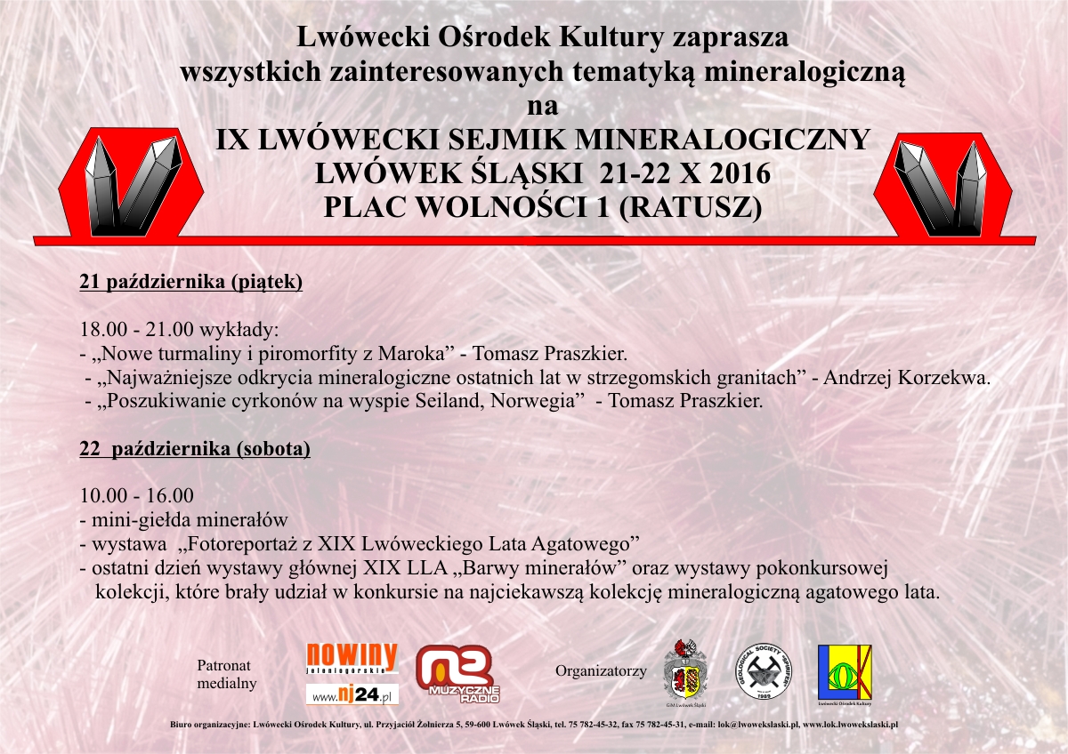 IX Sejmik Mineralogiczny