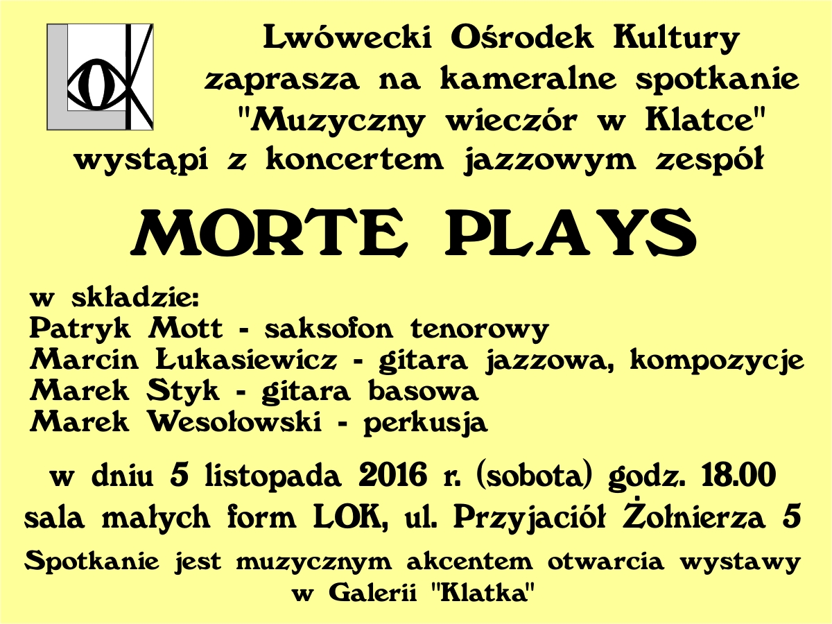 Koncert zespołu Morte Plays