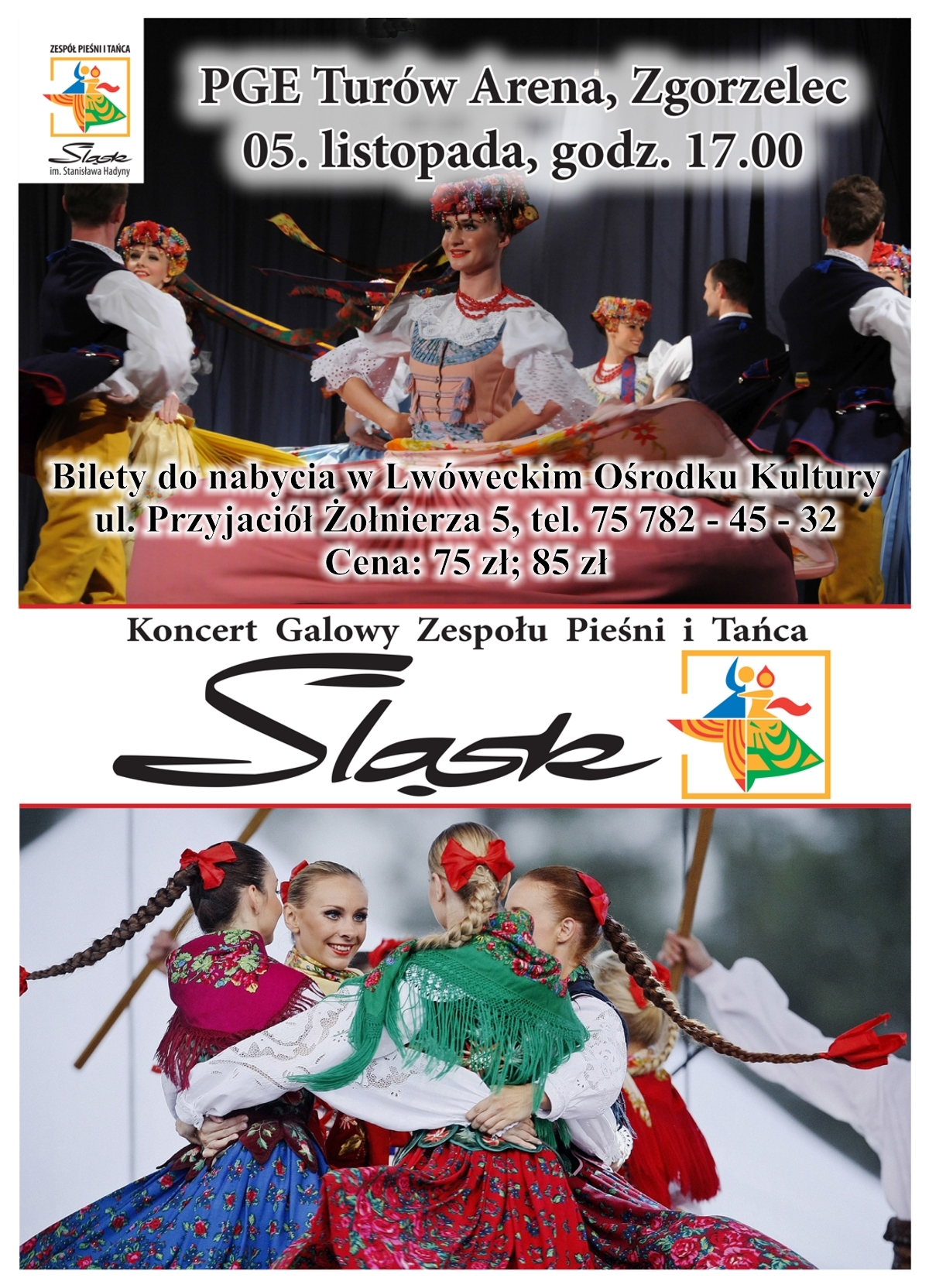 Galowy koncert Zespołu Pieśni i Tańca Śląsk
