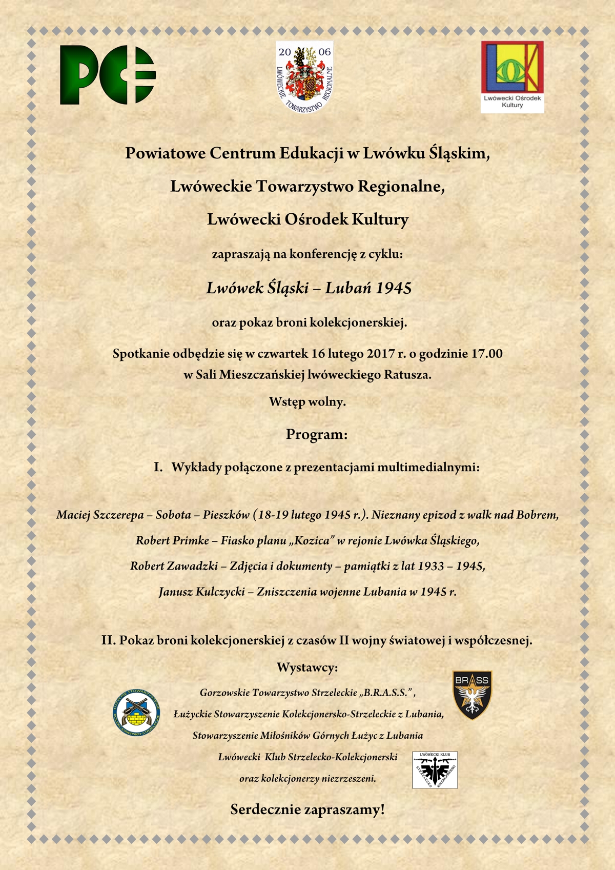 Konferencja historyczna: Lwówek Śląski – Lubań 1945