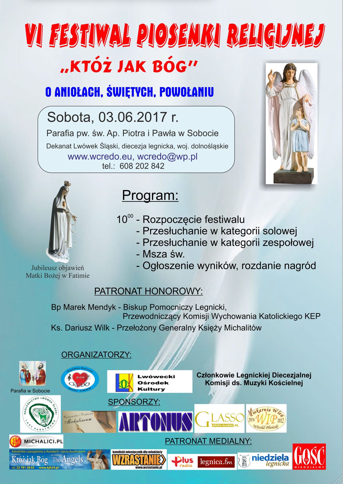 VI Festiwal Piosenki Religijnej – Któż jak Bóg