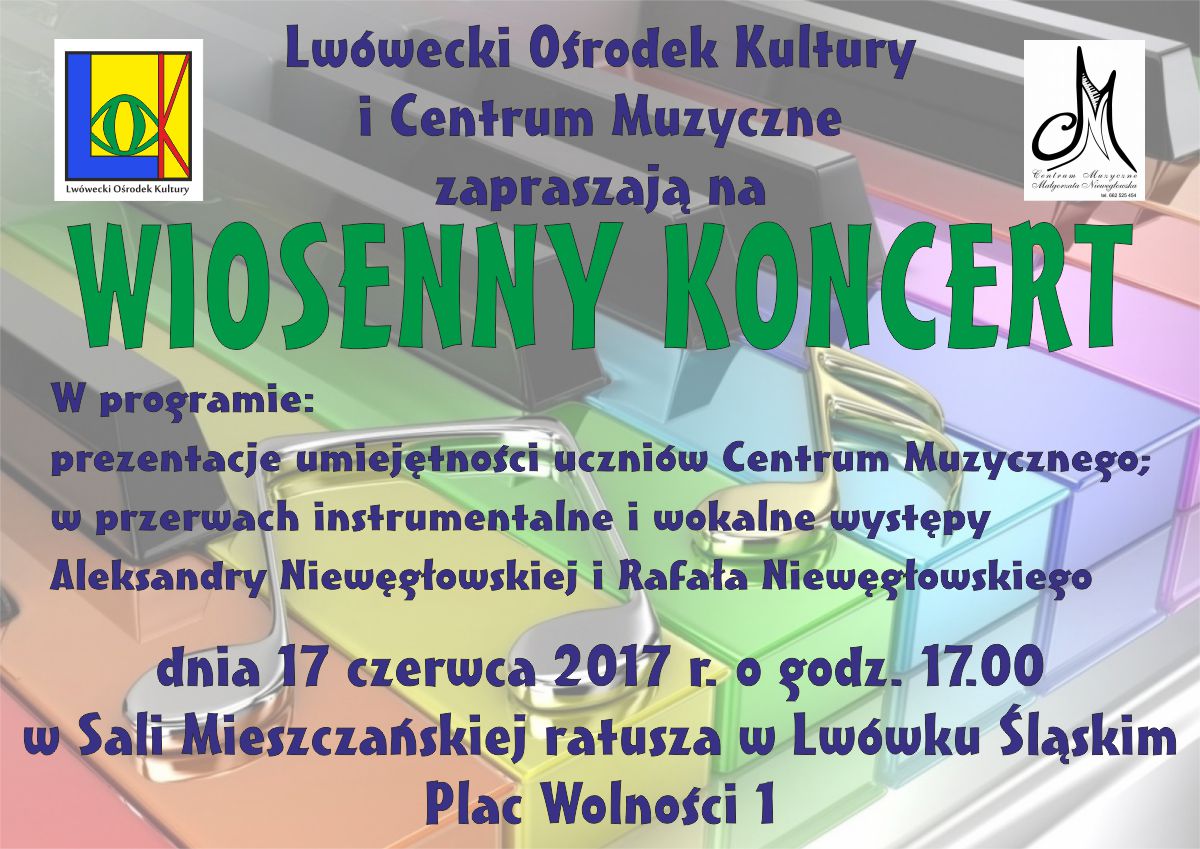 Wiosenny koncert uczniów Centrum Muzycznego