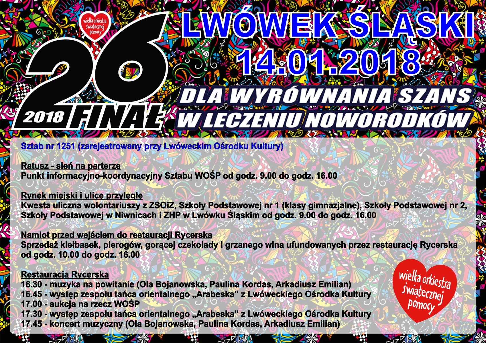 26 Finał WOŚP w Lwówku Śląskim