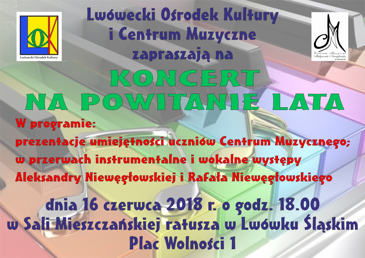 Koncert „Na powitanie lata”