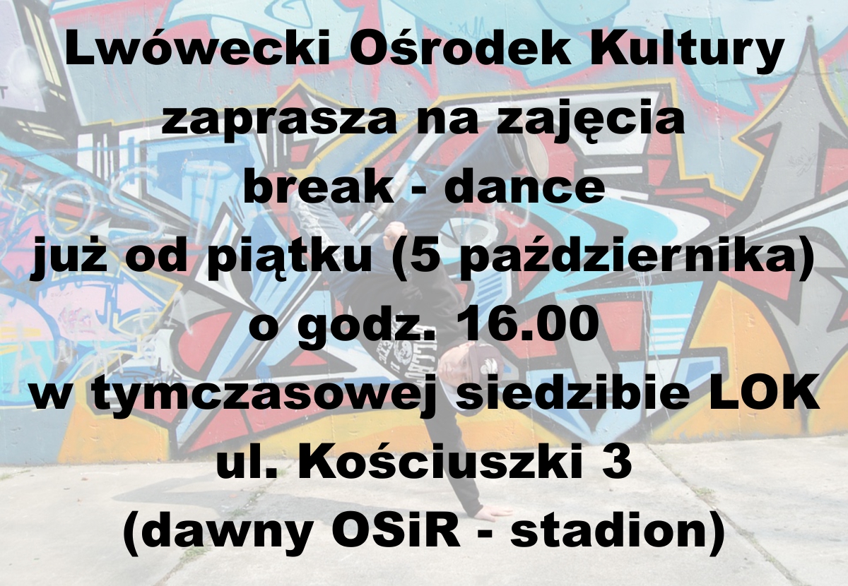 Zajęcia break – dance
