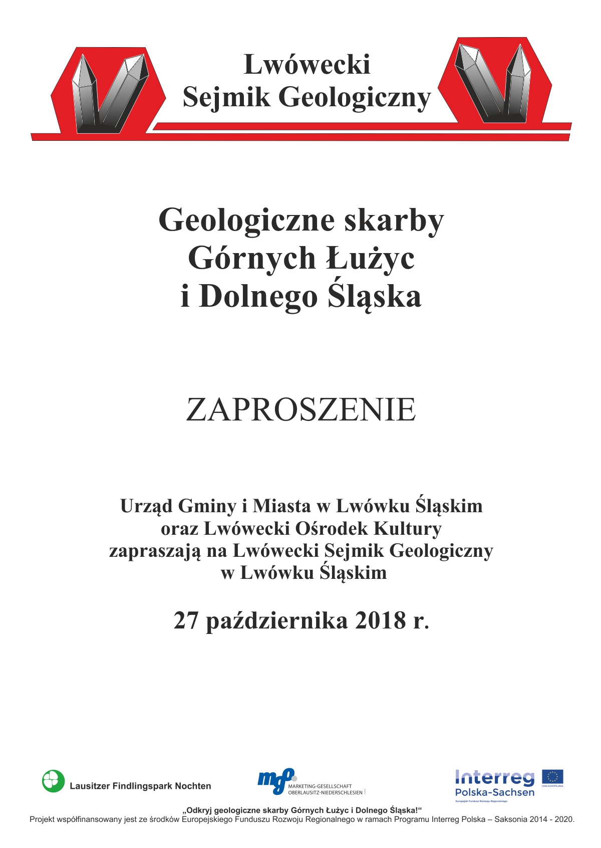 Lwówecki Sejmik Geologiczny (program i karta zgłoszenia w rozwinięciu)