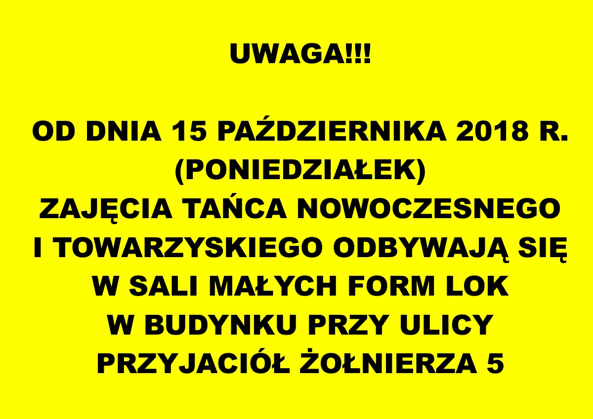 UWAGA!!!