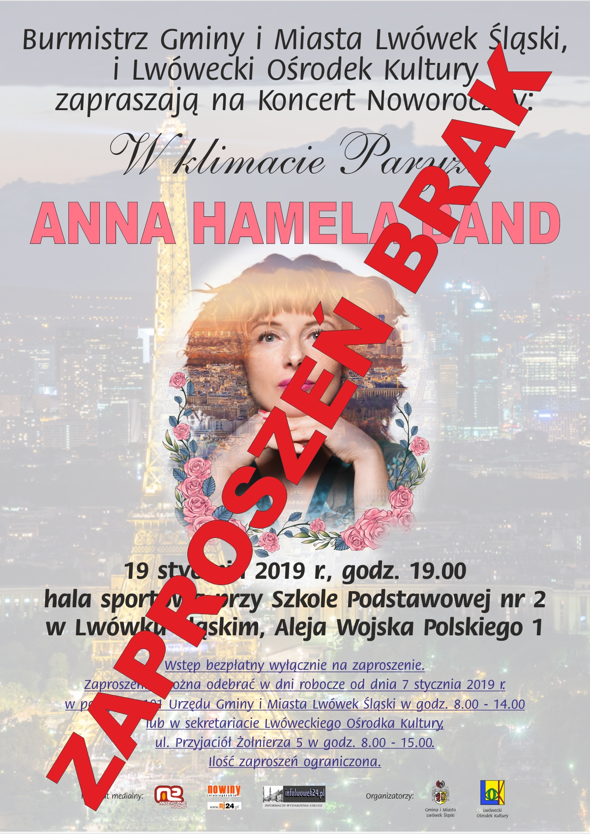Koncert Noworoczny – W klimacie Paryża, Anna Hamela Band