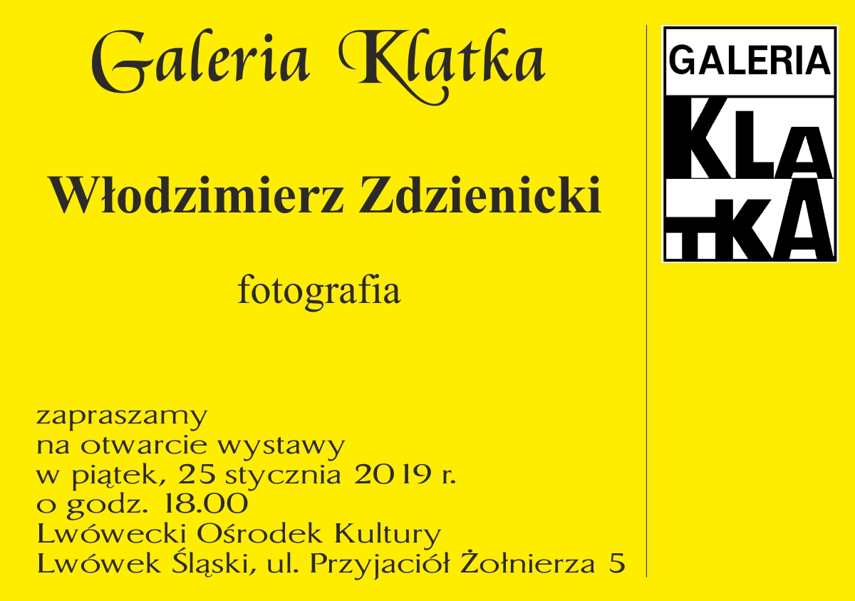 Otwarcie wystawy fotografii Włodzimierza Zdzienickiego