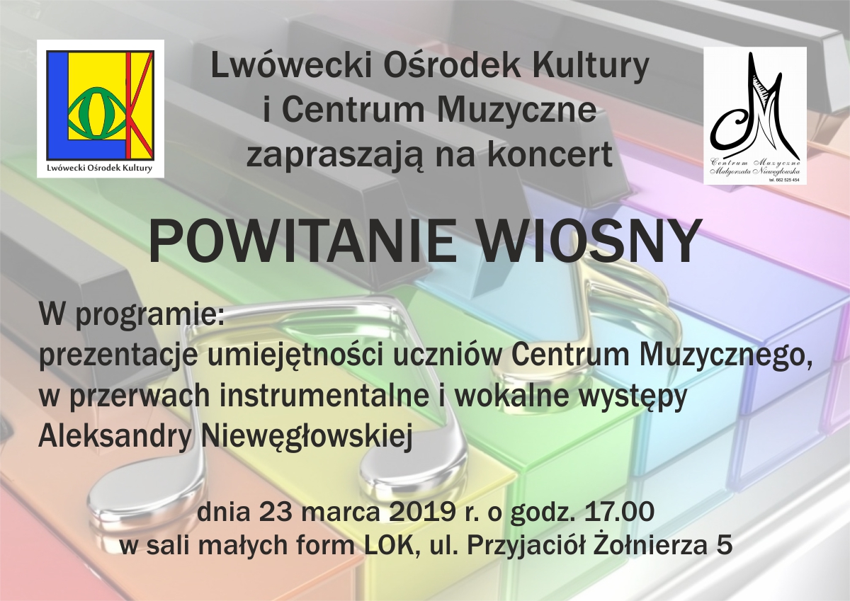 Koncert – Powitanie wiosny