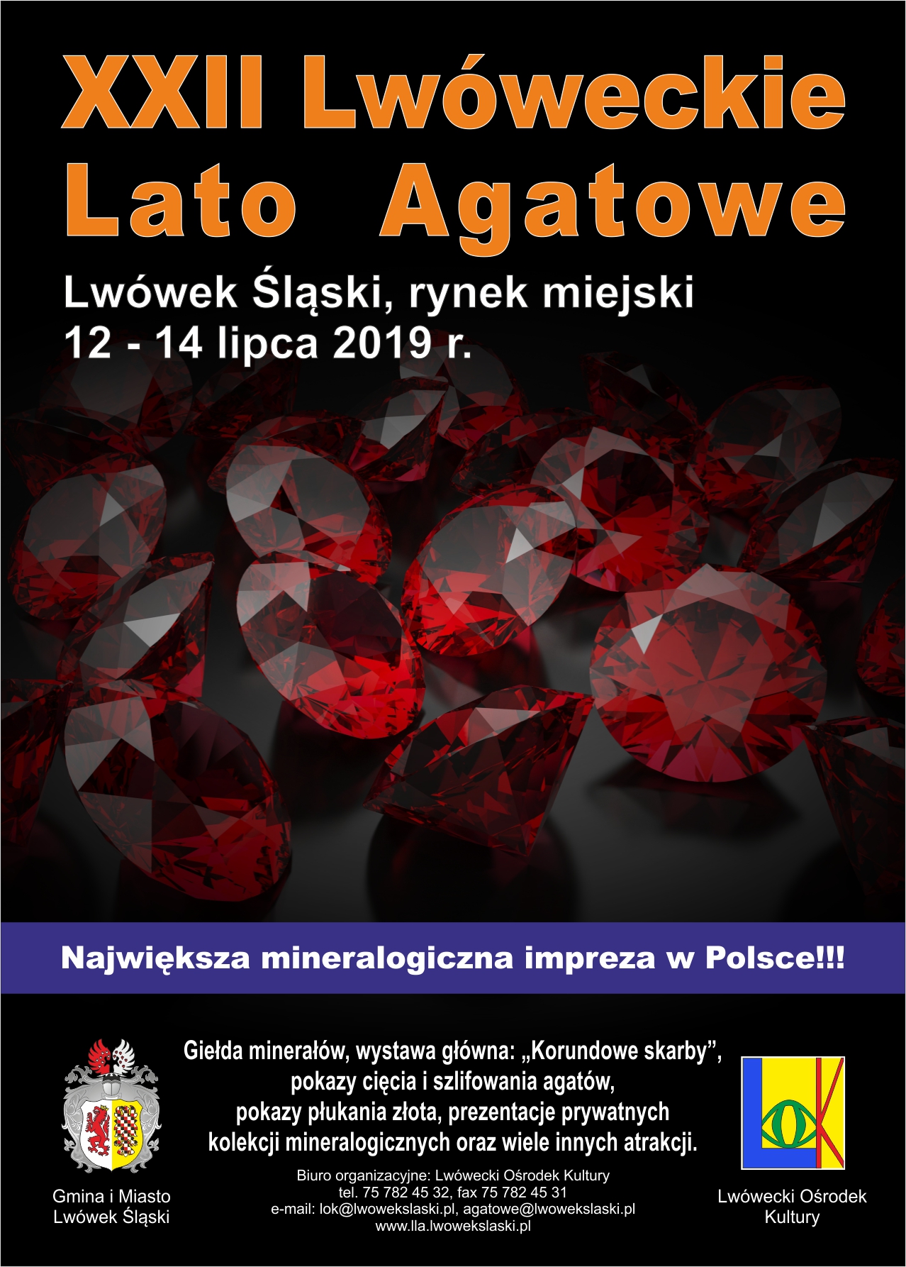 Promocja XXII LLA na giełdzie minerałów w Katowicach
