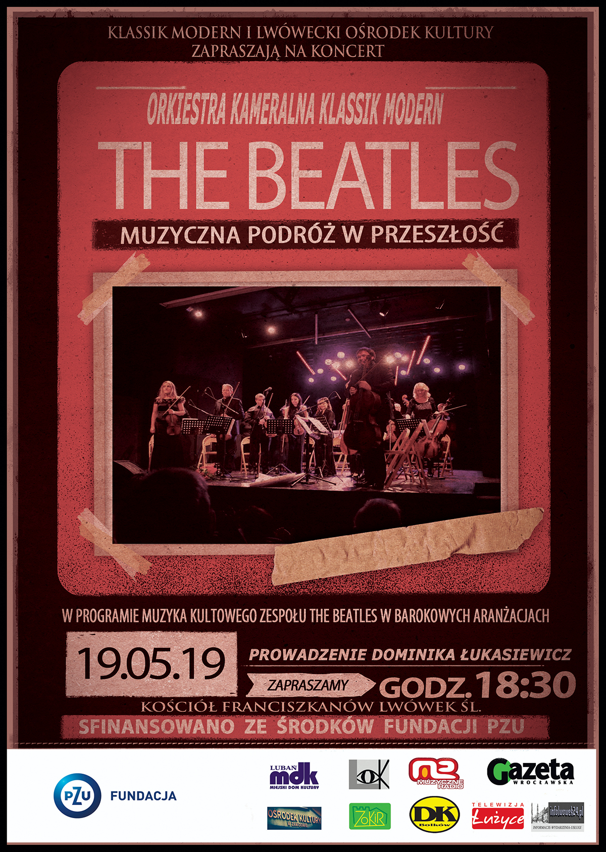 Orkiestra Kameralna Klassik Modern – The Beatles Muzyczna podróż w przeszłość
