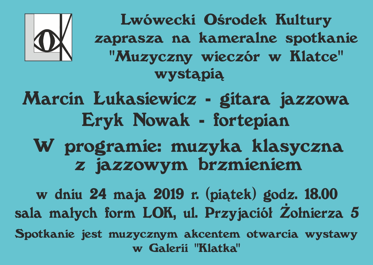 Koncert Marcina Łukasiewicza i Eryka Nowaka