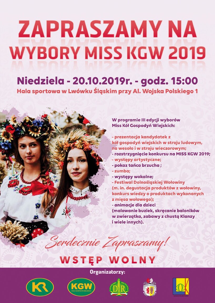 Wybory Miss Kół Gospodyń Wiejskich