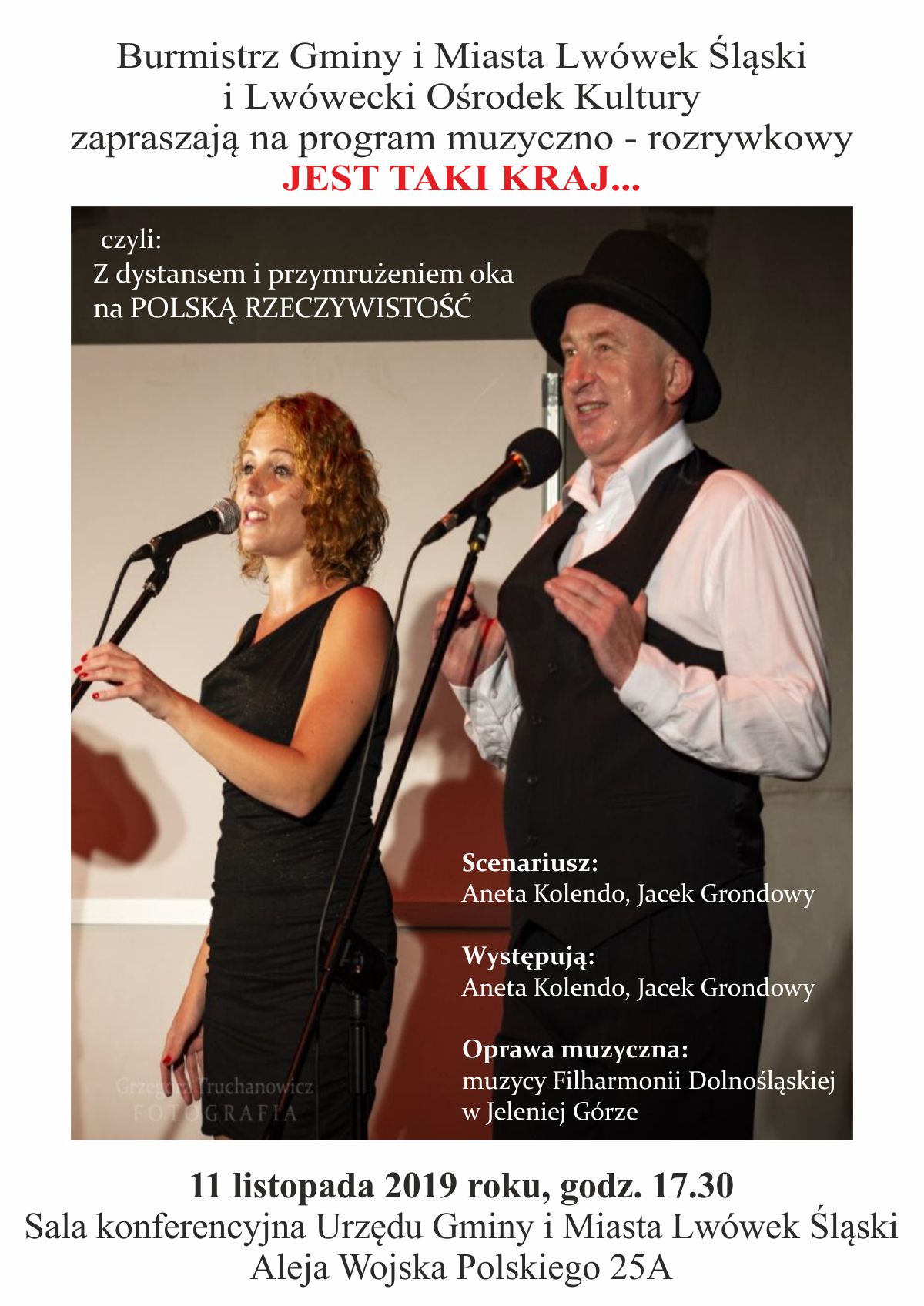 Program muzyczno – rozrywkowy – JEST TAKI KRAJ…