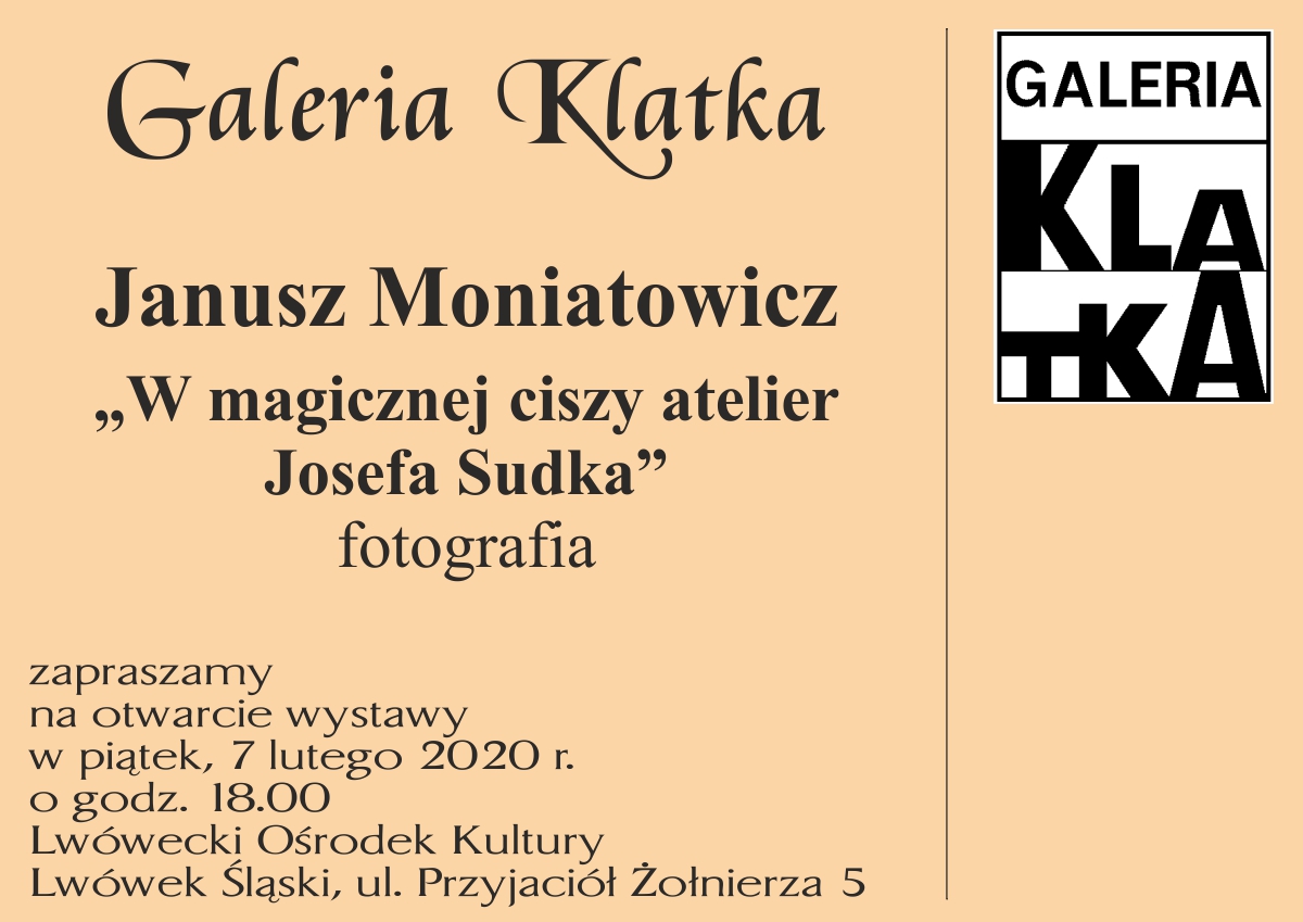 Otwarcie wystawy fotografii Janusza Moniatowicza