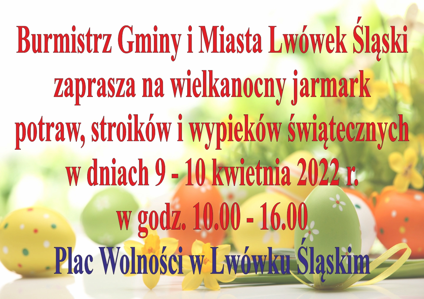 Kiermasz wielkanocny