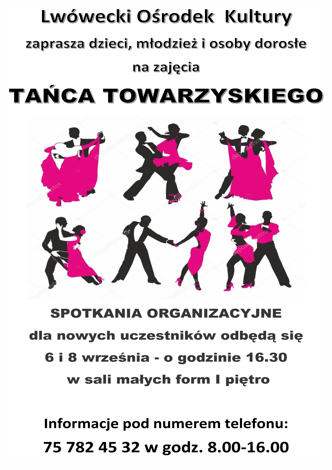Taniec towarzyski w LOK – informacja