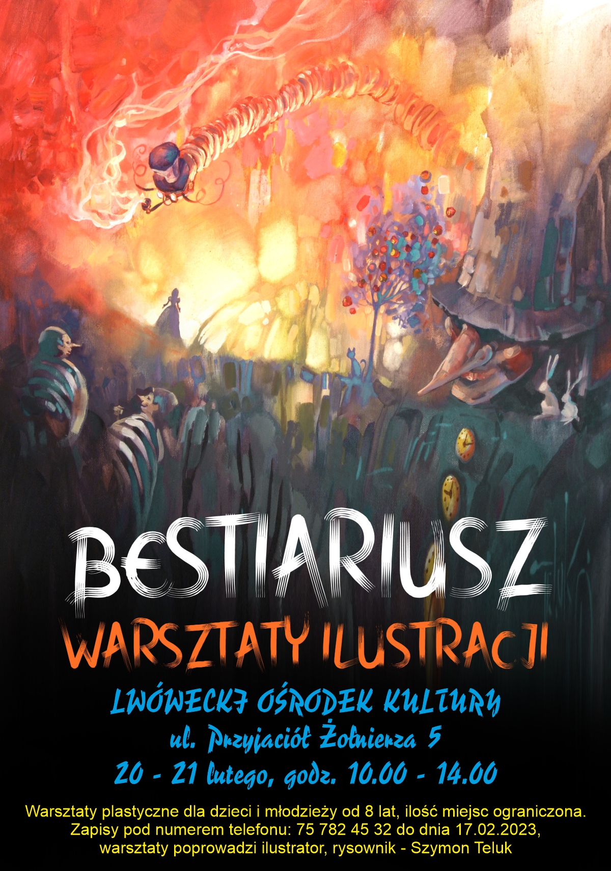 Bestiariusz – Warsztaty ilustracji