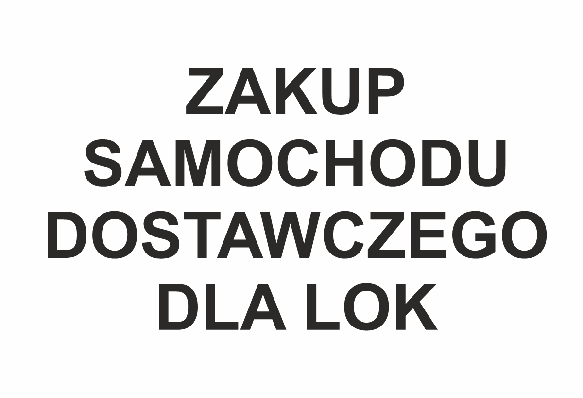 Zakup samochodu dostawczego