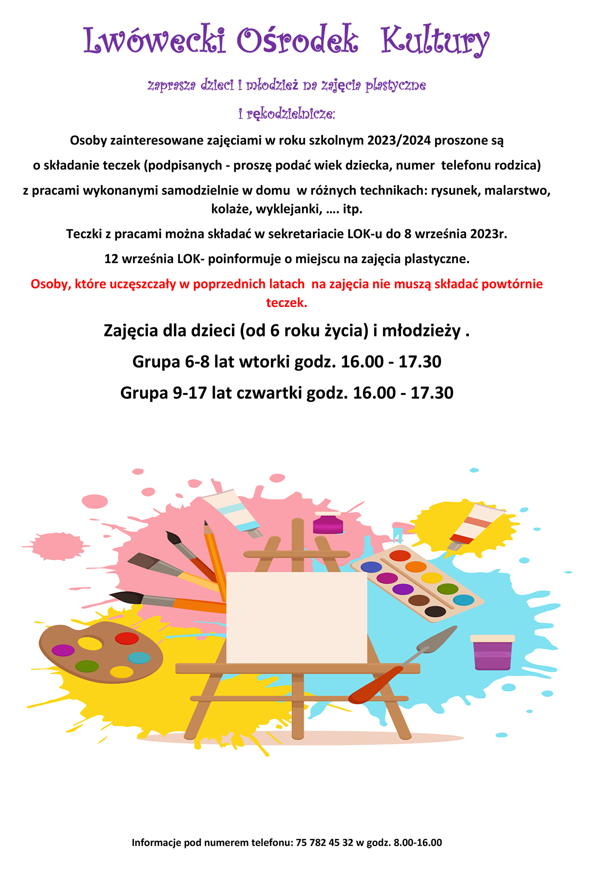 Zajęcia plastyczne