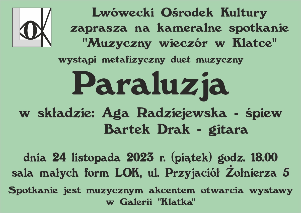 Koncert zespołu Paraluzja