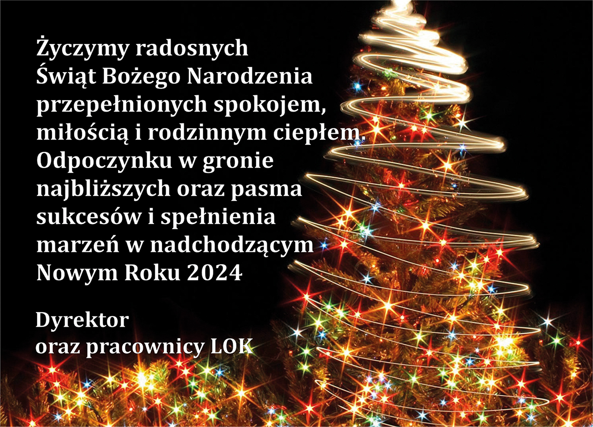 Wesołych Świąt i szczęśliwego Nowego Roku