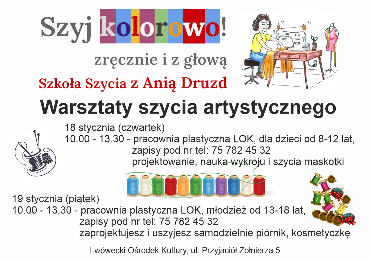 Warsztaty szycia artystycznego