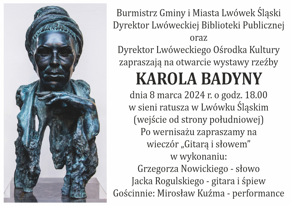 Otwarcie wystawy rzeźby Karola Badyny