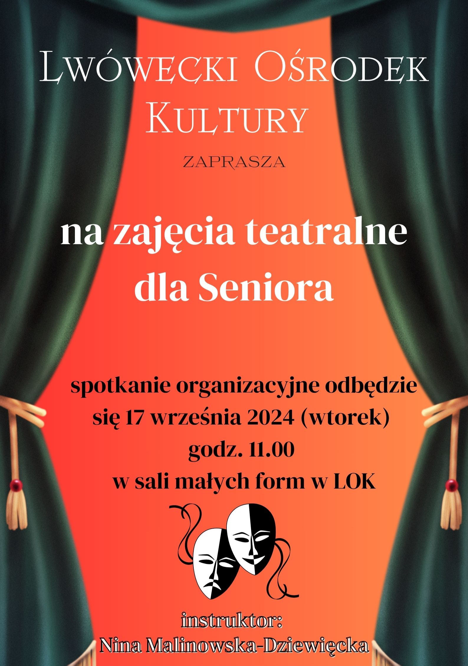 Zajęcia teatralne dla seniorów