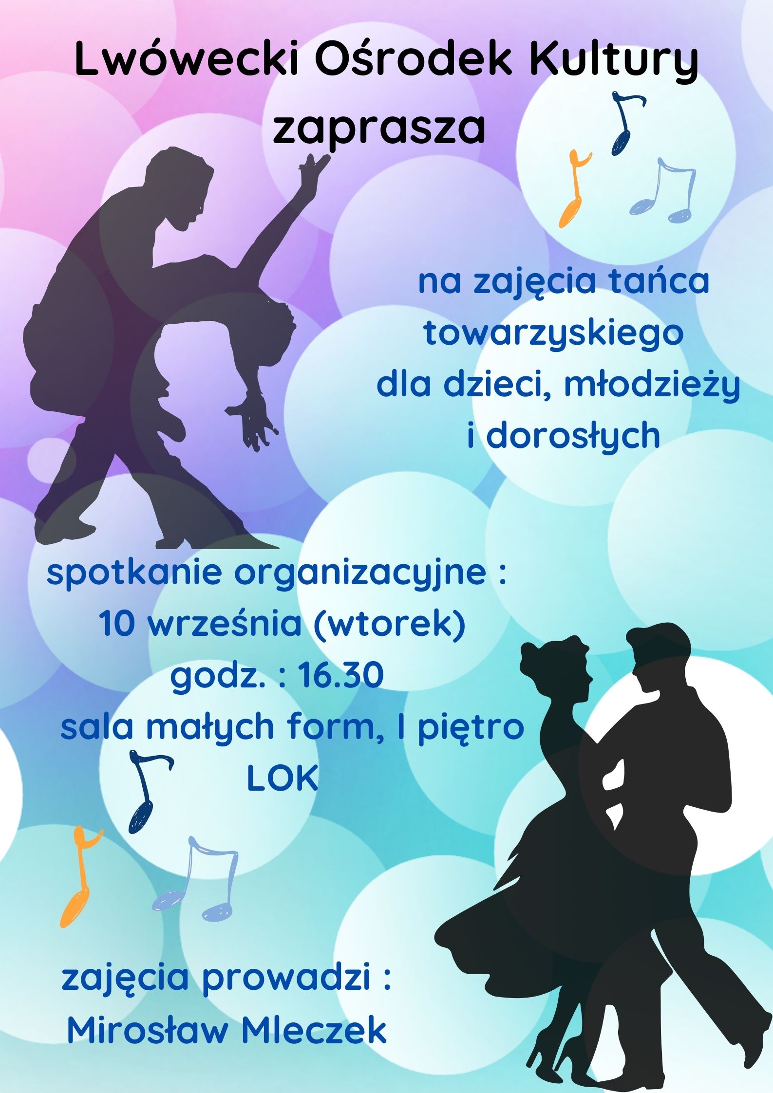 Zajęcia tańca towarzyskiego