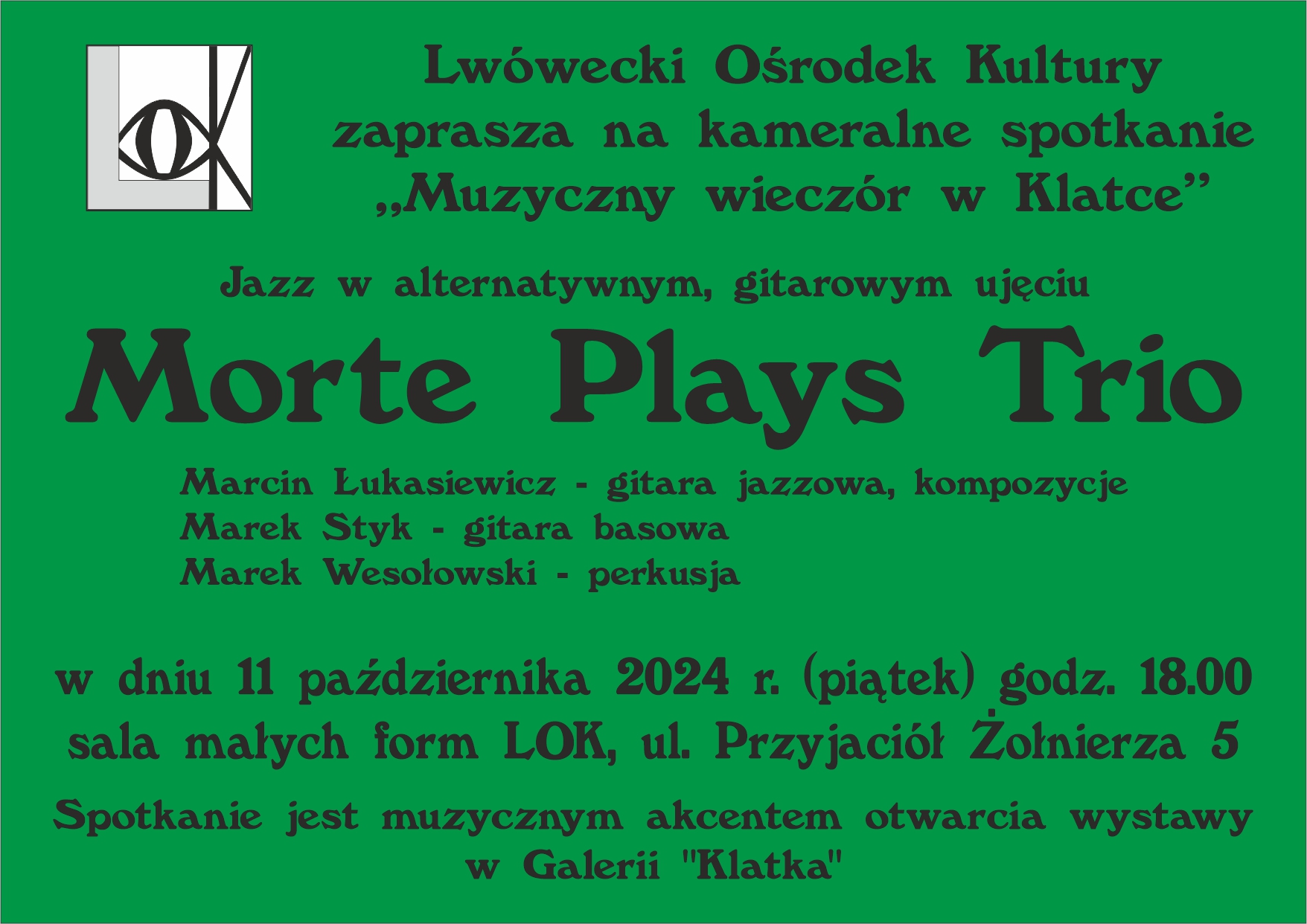 Koncert zespołu Morte Plays Trio