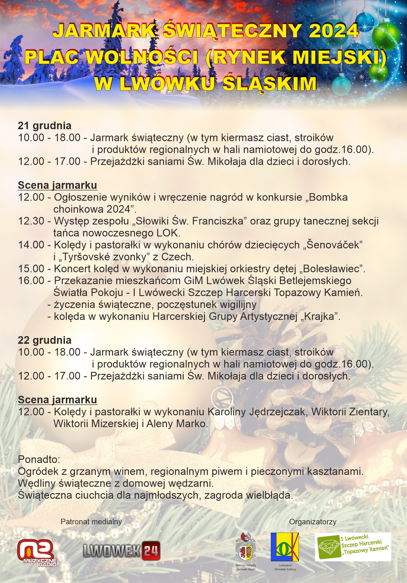 Jarmark świąteczny 2024
