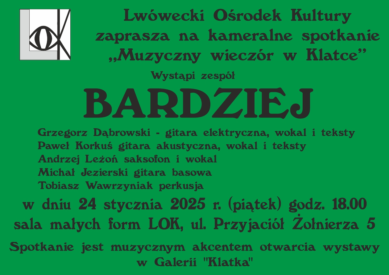 Koncert zespołu BARDZIEJ