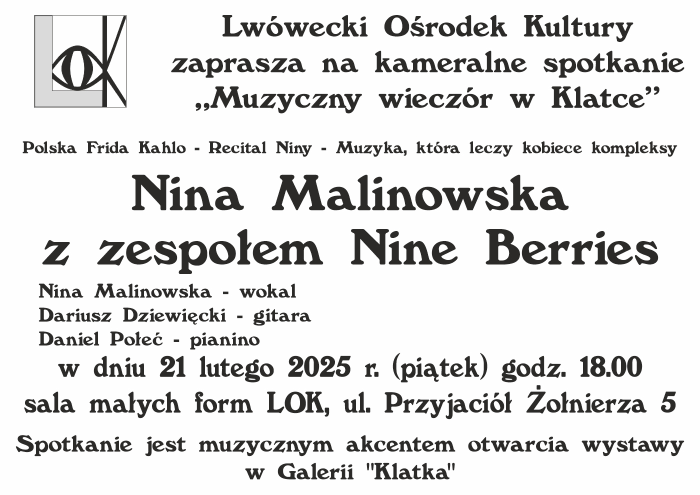 Nina Malinowska z zespołem Nine Berries