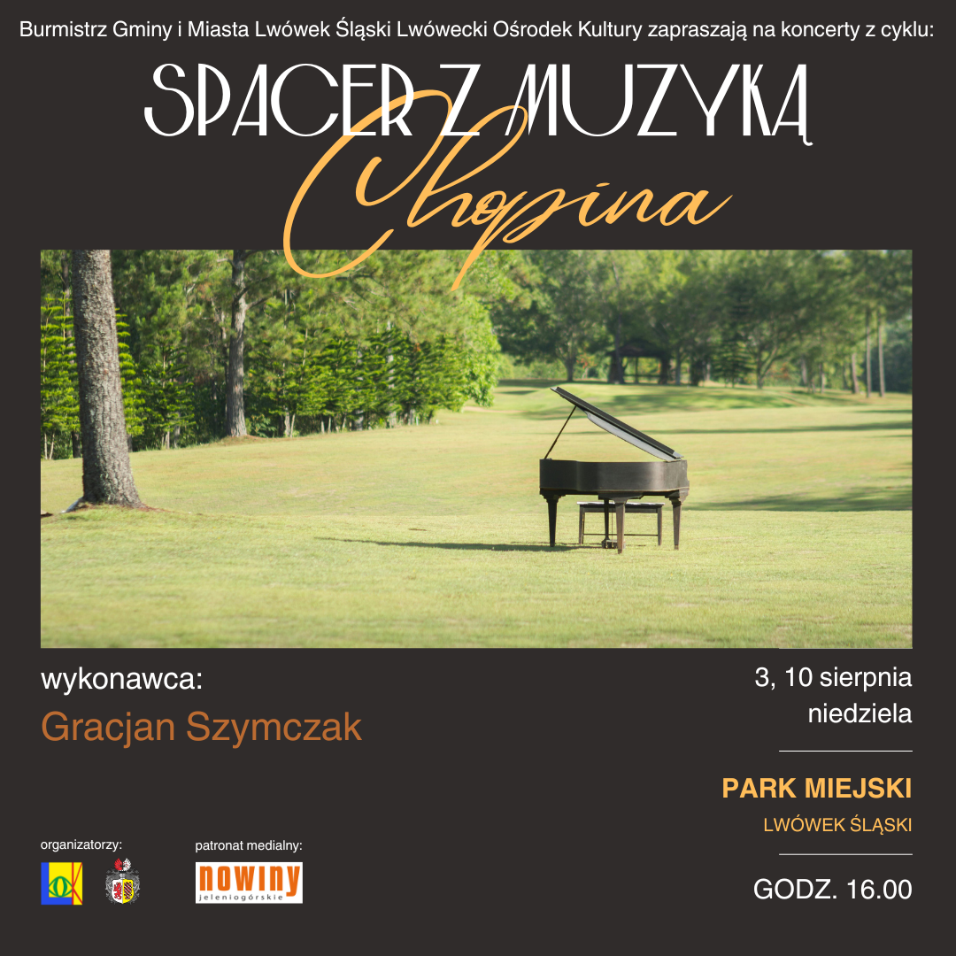 Spacer z muzyką Chopina