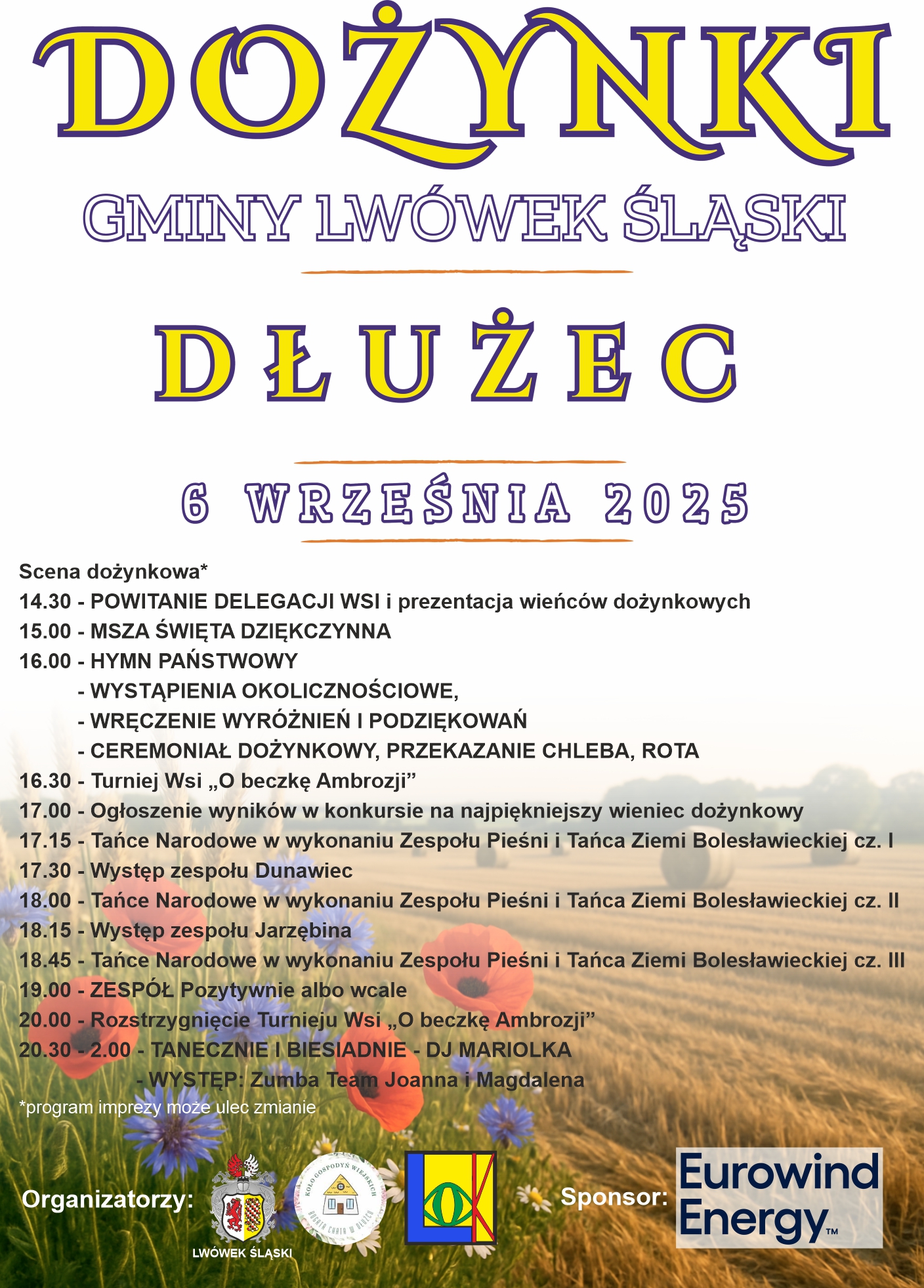 Dożynki Gminne 2025