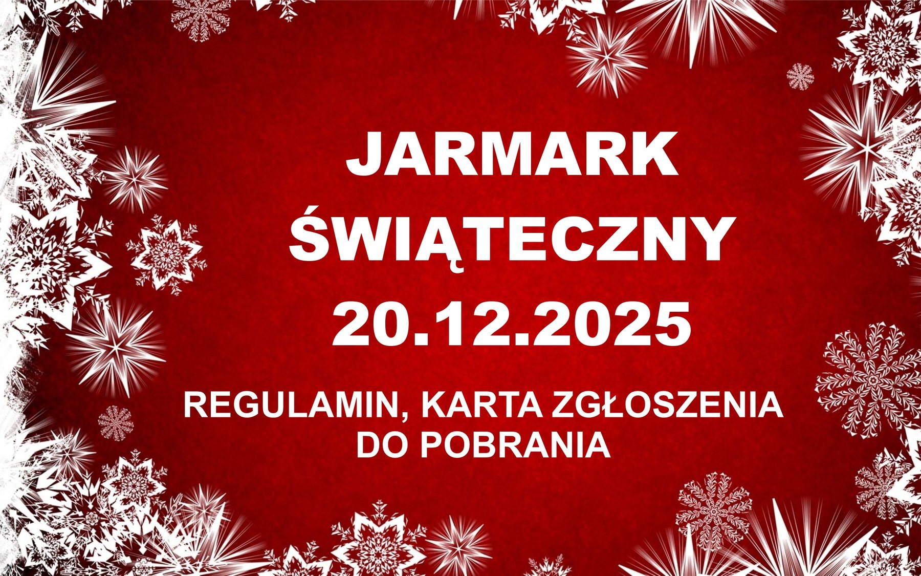 Kiermasz świąteczny 2025