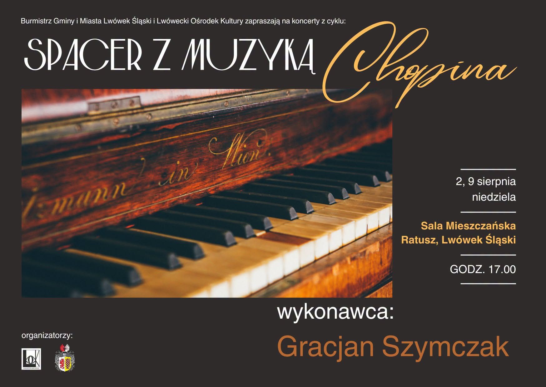 Spacer z muzyką Chopina