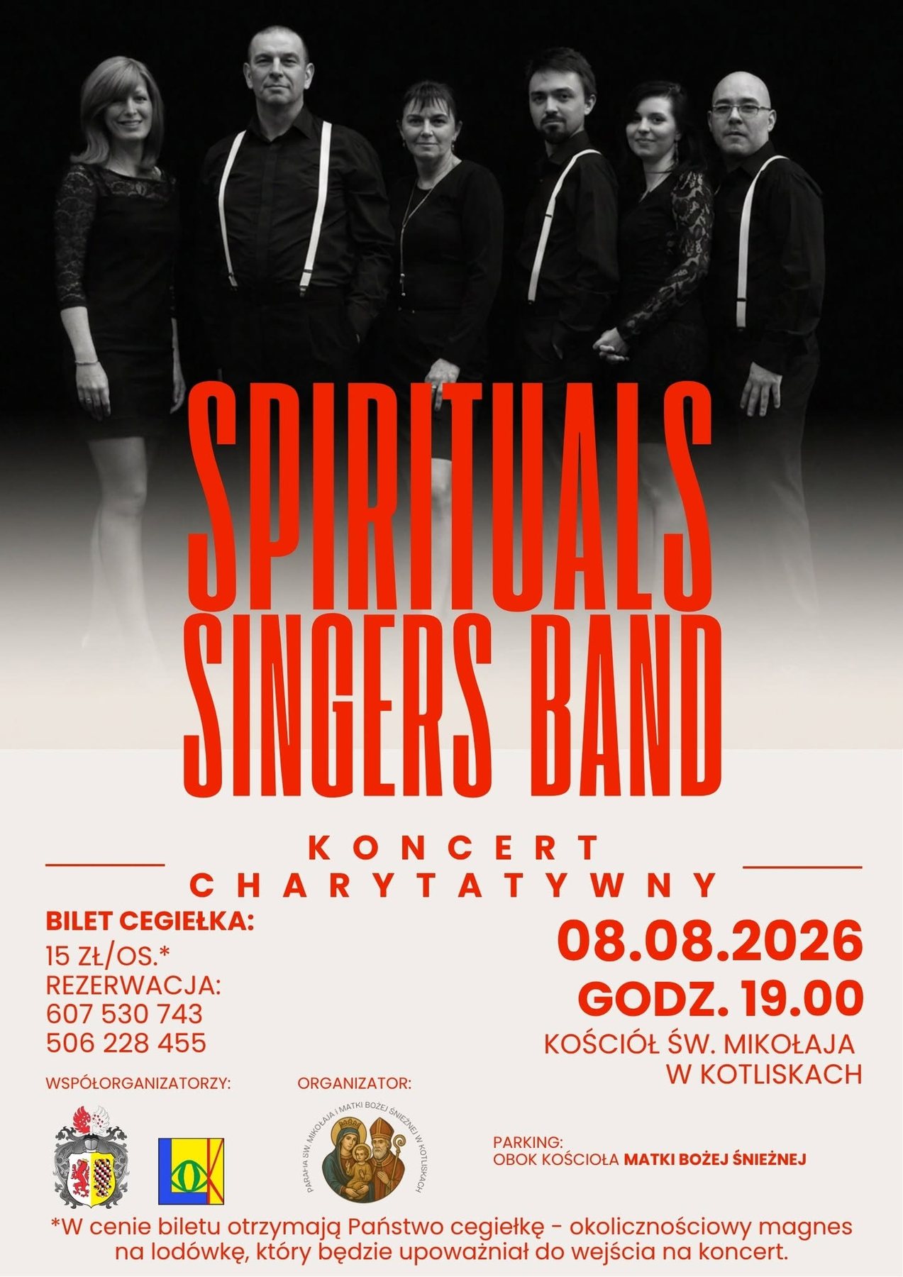 Koncert SPIRITUALS SINGERS BAND w Kotliskach