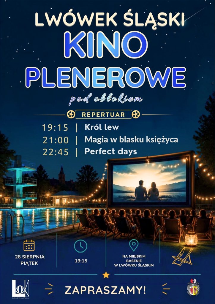 KINO PLENEROWE POD OBŁOKIEM W LWÓWKU ŚLĄSKIM!