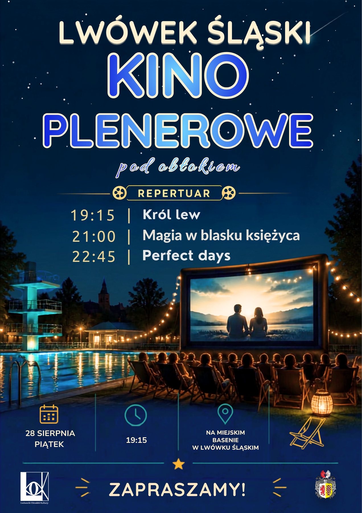 KINO PLENEROWE POD OBŁOKIEM W LWÓWKU ŚLĄSKIM!